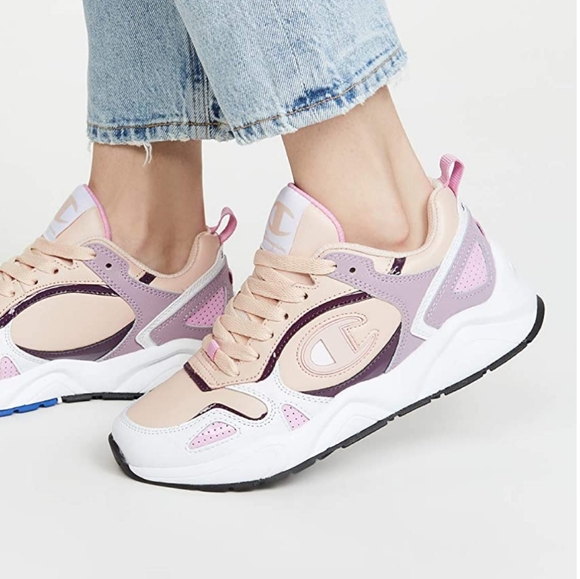 womens pink champion shoes